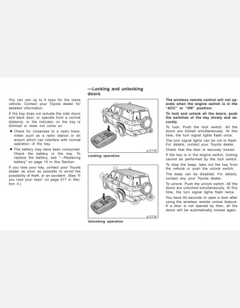 toyota land cruiser 70 series 2021-2022 owners manual in english